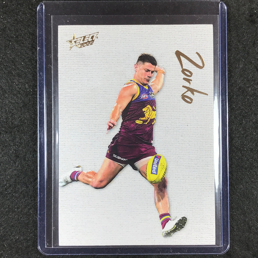 2022 Select AFL Footy Stars DAYNE ZORKO Blank Canvas 111/250