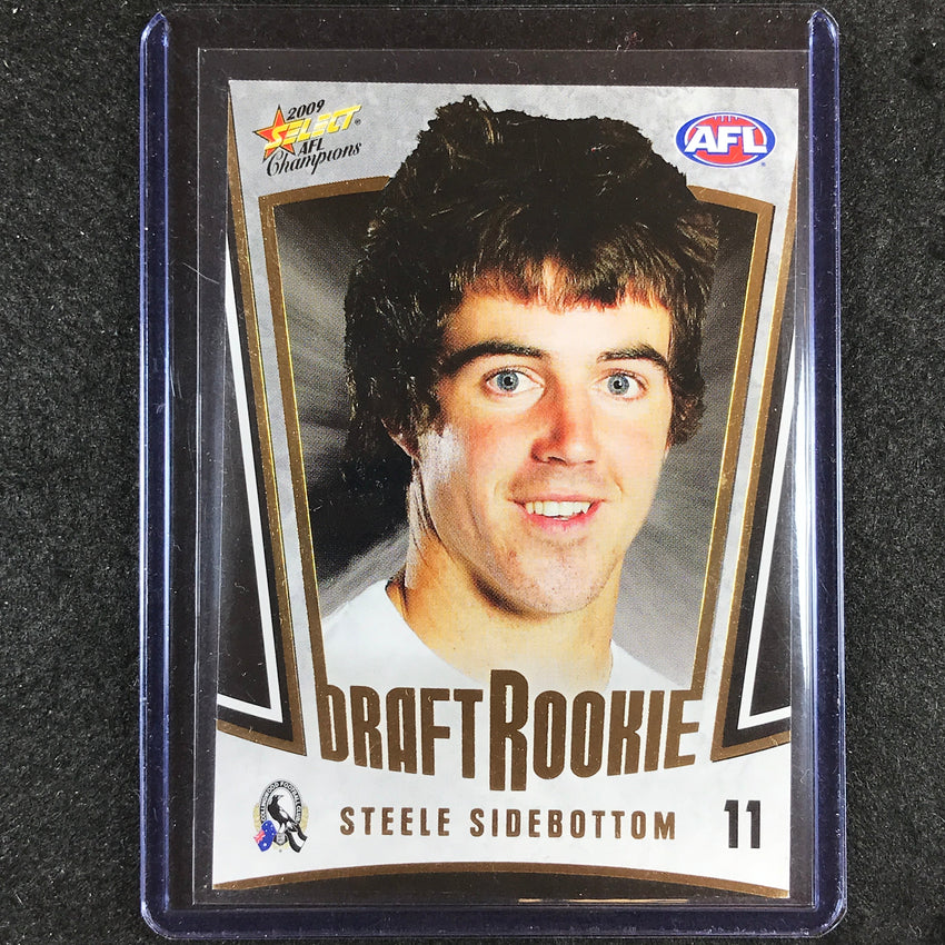 2009 Select AFL Champions STEELE SIDEBOTTOM Draft Rookie DR11