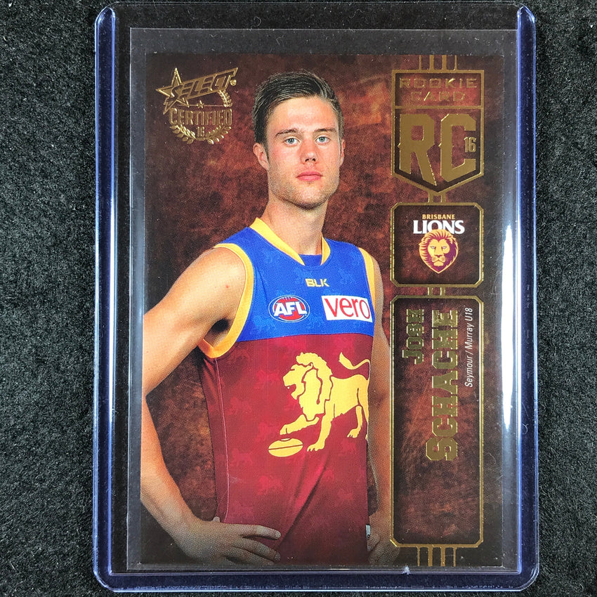 2016 Select AFL Certified JOSH SCHACHE Rookie Card RC 44/240