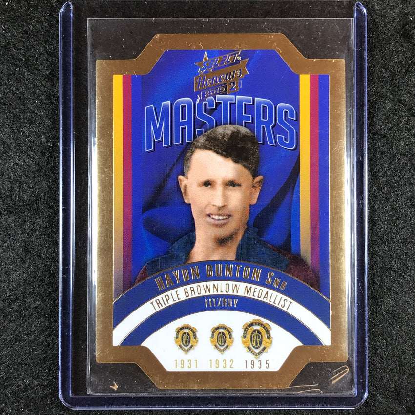 2015 Select AFL Honours 2 HAYDN BUNTON SNR The Masters Die Cut MBM19 19/300