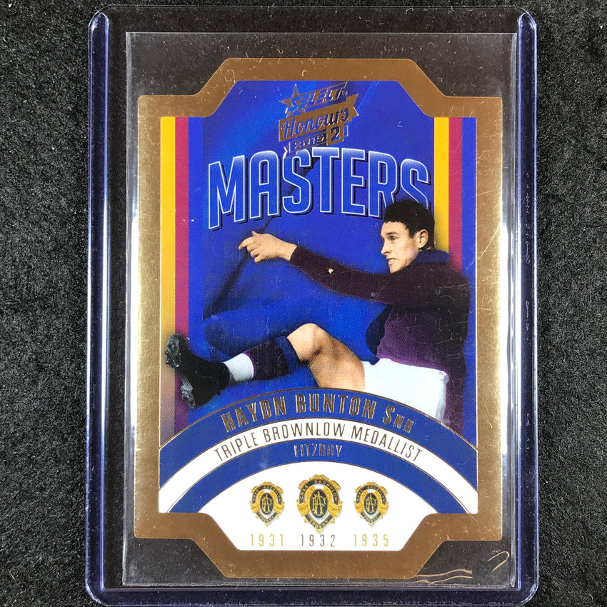 2015 Select AFL Honours 2 HAYDN BUNTON SNR The Masters Die Cut MBM18 243/300