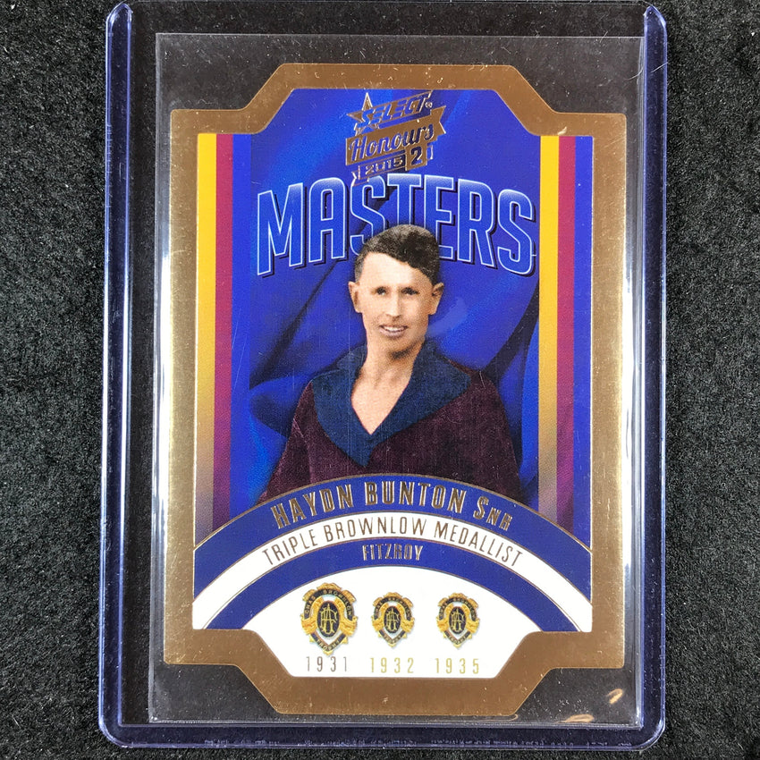 2015 Select AFL Honours 2 HAYDN BUNTON SNR The Masters Die Cut MBM17 160/300