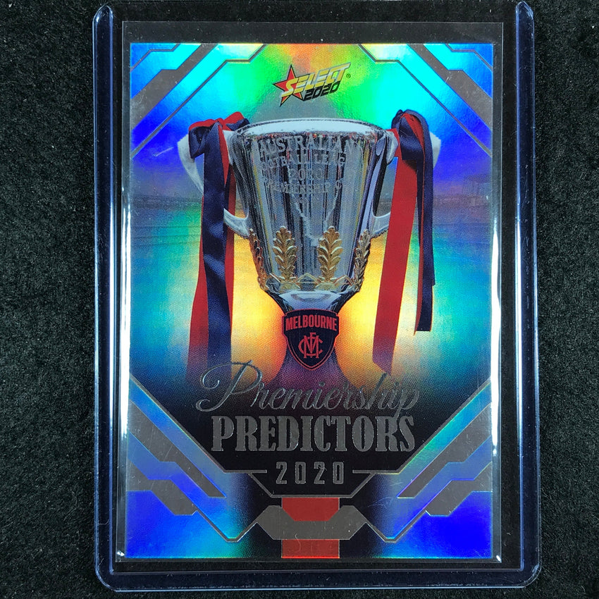 2020 Select AFL Footy Stars MELBOURNE Premiership Predictor Silver 72/140