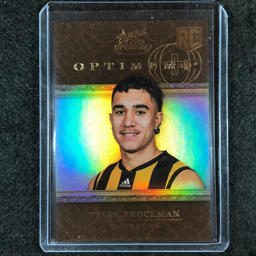 2021 Select AFL Optimum TYLER BROCKMAN Optimum Plus RC 32/115