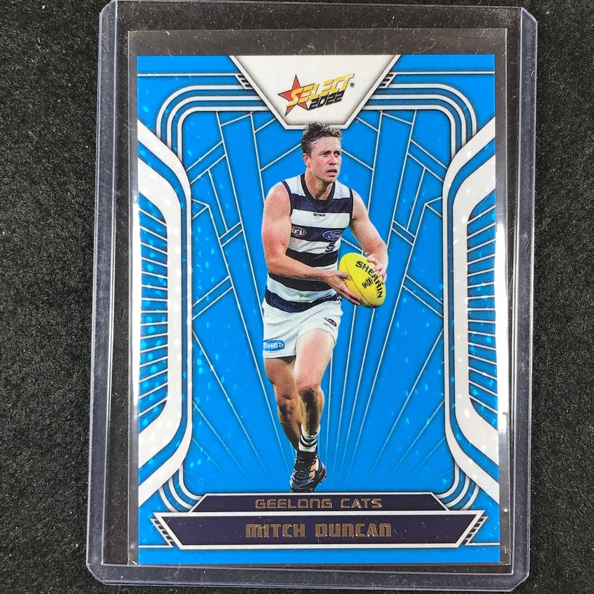 2022 Select AFL Footy Stars MITCH DUNCAN Fractured Arctic Blue 187/190