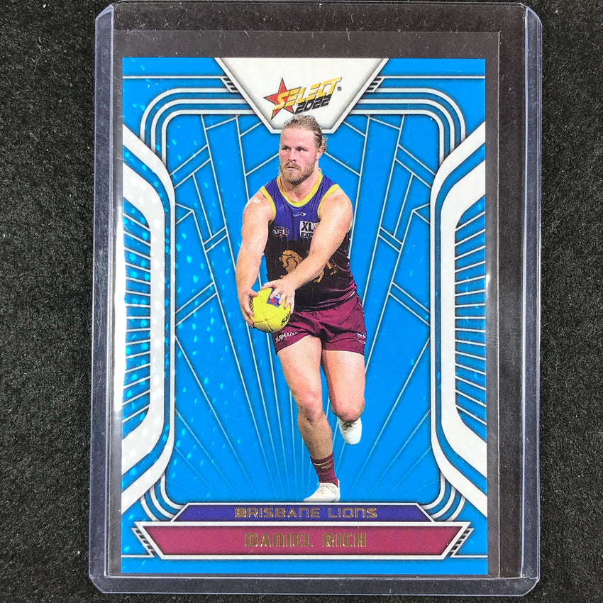 2022 Select AFL Footy Stars DANIEL RICH Fractured Arctic Blue 103/190