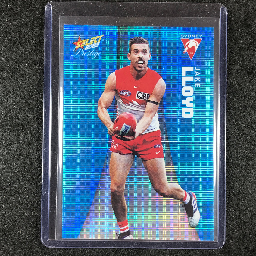 2022 Select AFL Prestige JAKE LLOYD Blue 34/110