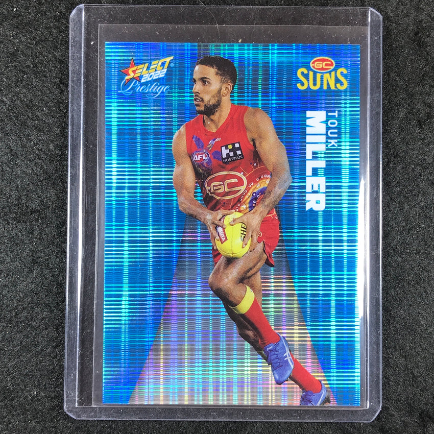 2022 Select AFL Prestige TOUK MILLER Blue 29/110