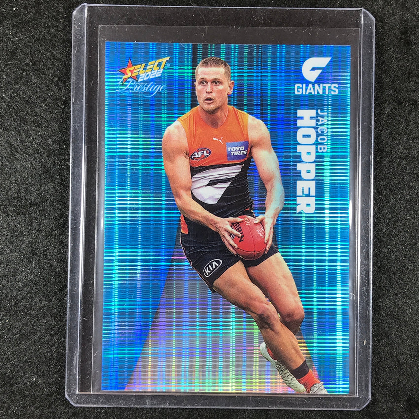 2022 Select AFL Prestige JACOB HOOPER Blue 55/110