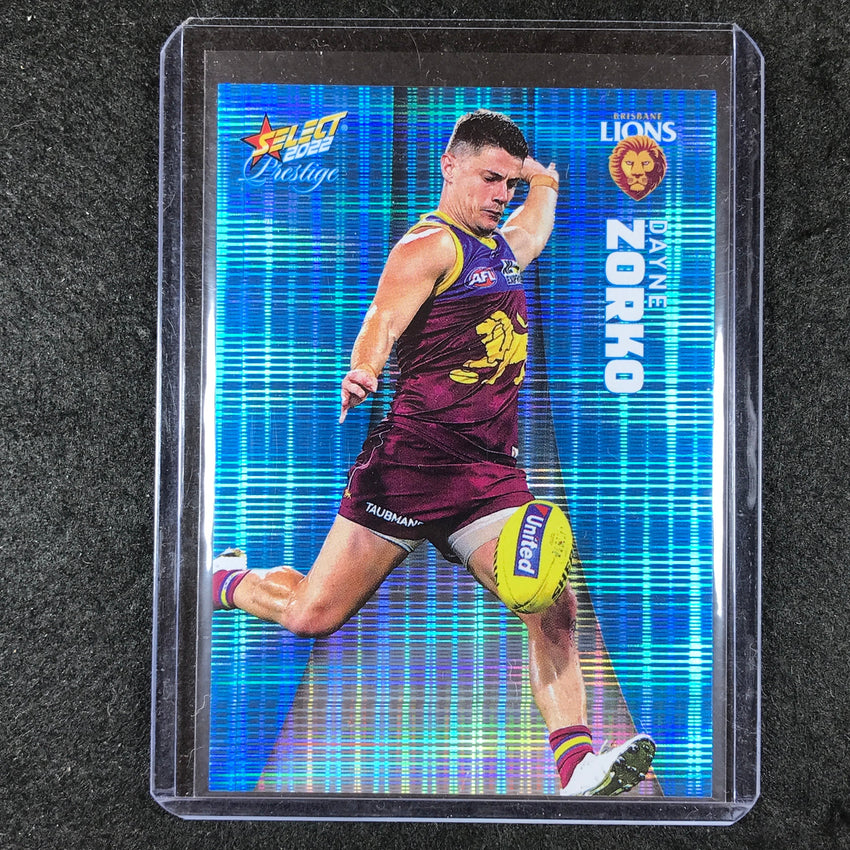 2022 Select AFL Prestige DAYNE ZORKO Blue 18/110