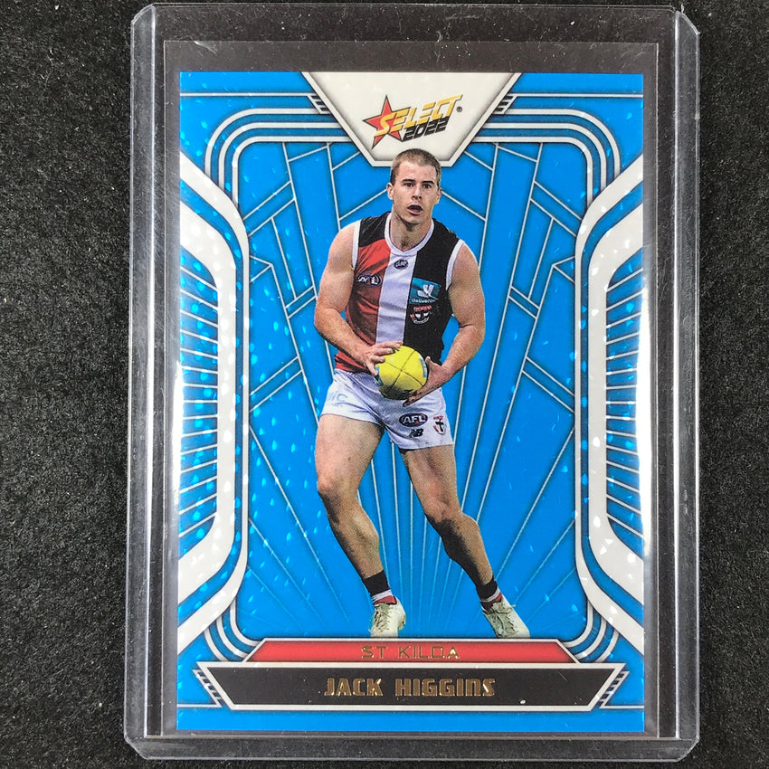 2022 Select AFL Footy Stars JACK HIGGINS Fractured Arctic Blue 158/190