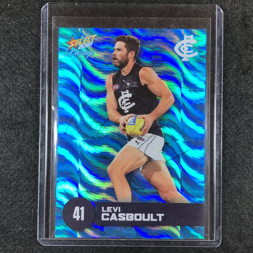 2021 Select AFL Prestige LEVI CASBOULT Blue 37/125