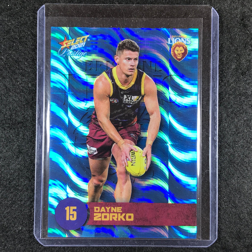 2021 Select AFL Prestige DAYNE ZORKO Blue 80/125