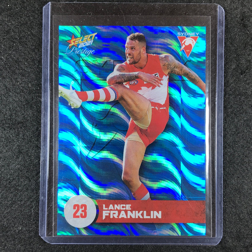 2021 Select AFL Prestige LANCE FRANKLIN Blue 21/125