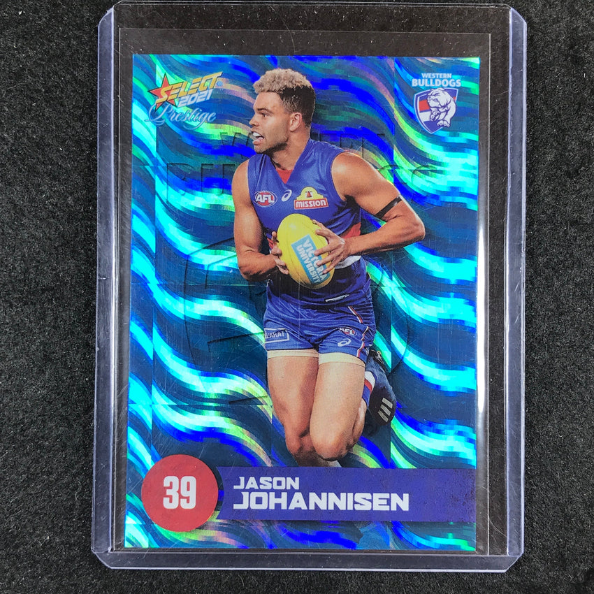2021 Select AFL Prestige JASON JOHANNISEN Blue 77/125