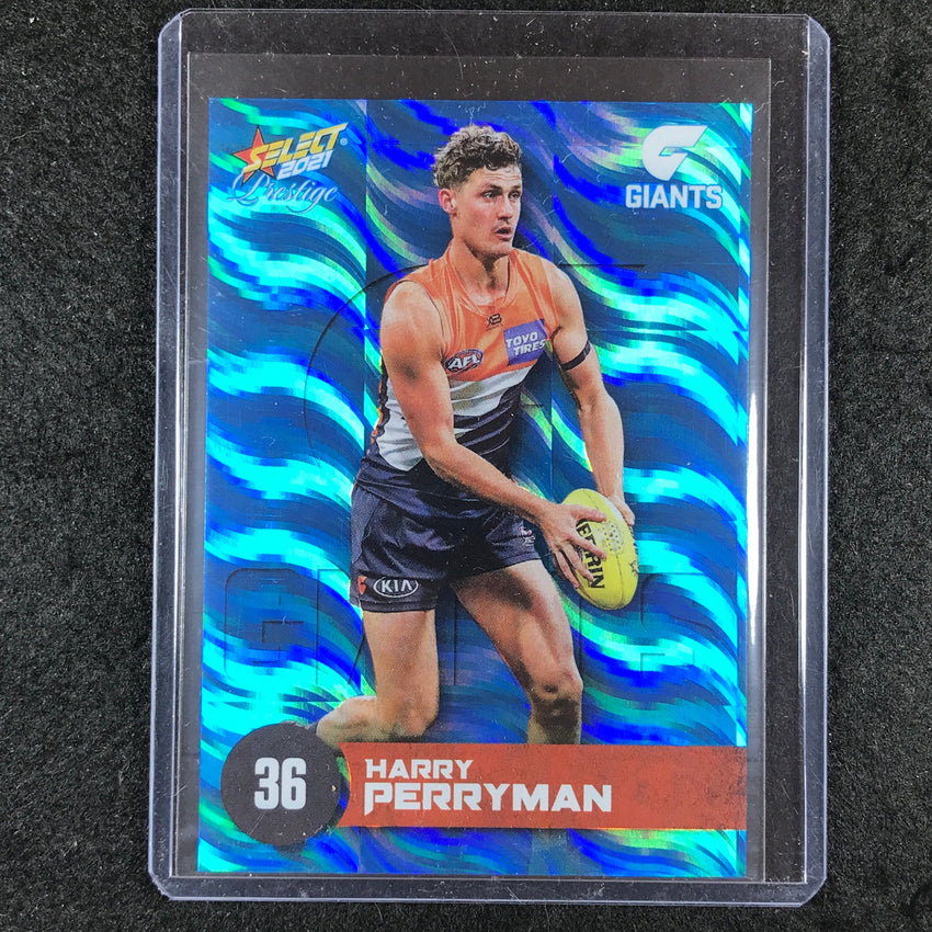 2021 Select AFL Prestige HARRY PERRYMAN Blue 26/125