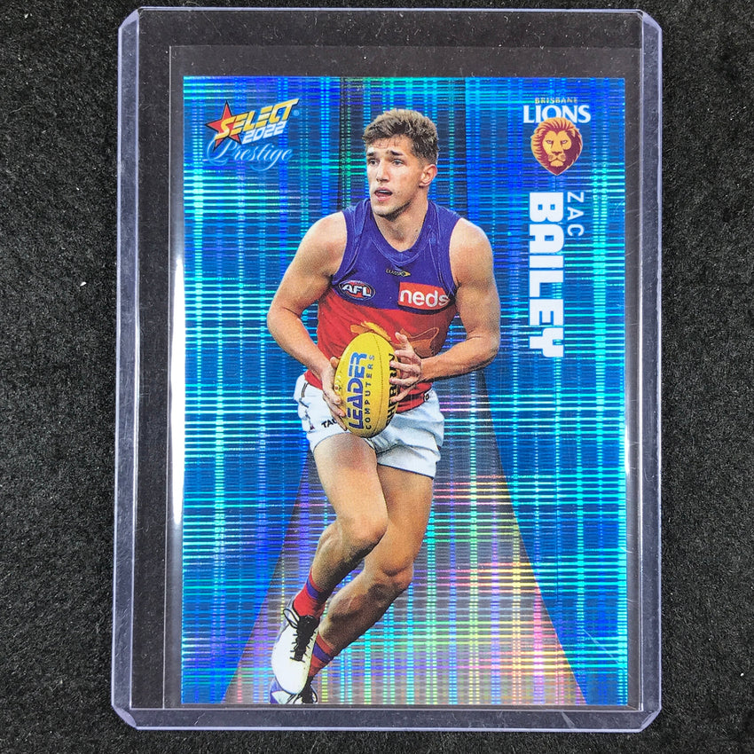 2022 Select AFL Prestige ZAC BAILEY Blue 004/110