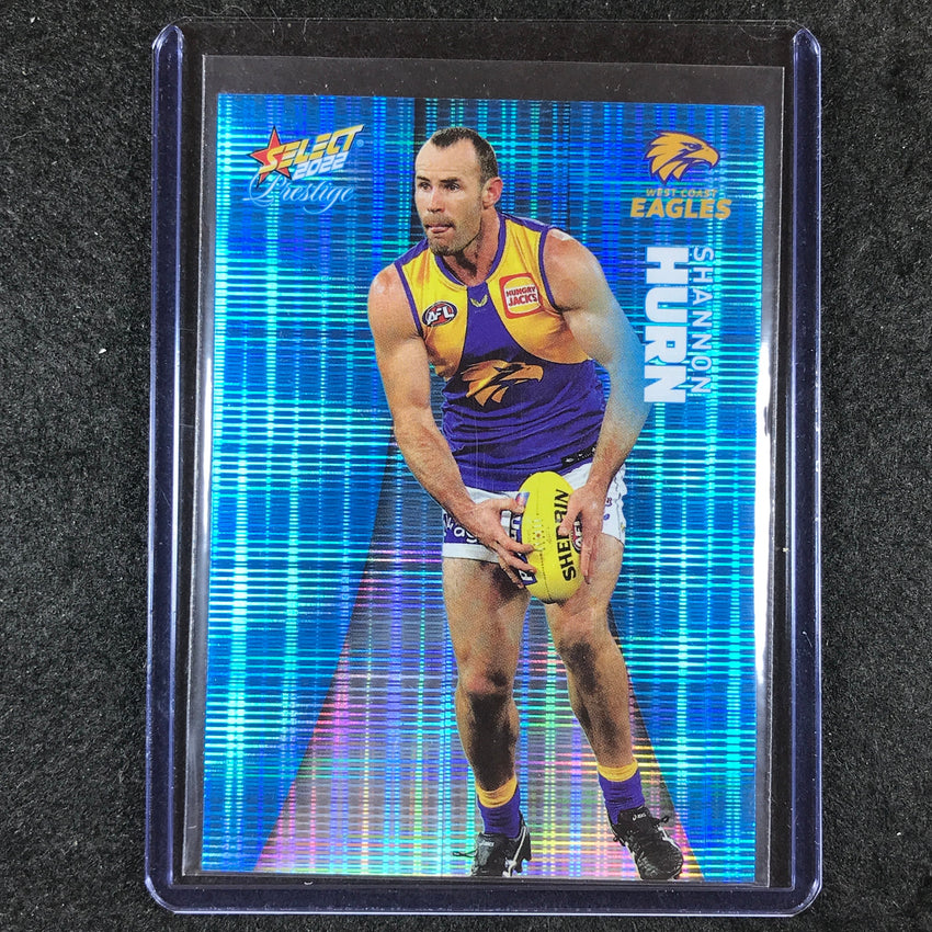 2022 Select AFL Prestige SHANNON HURN Blue 48/110