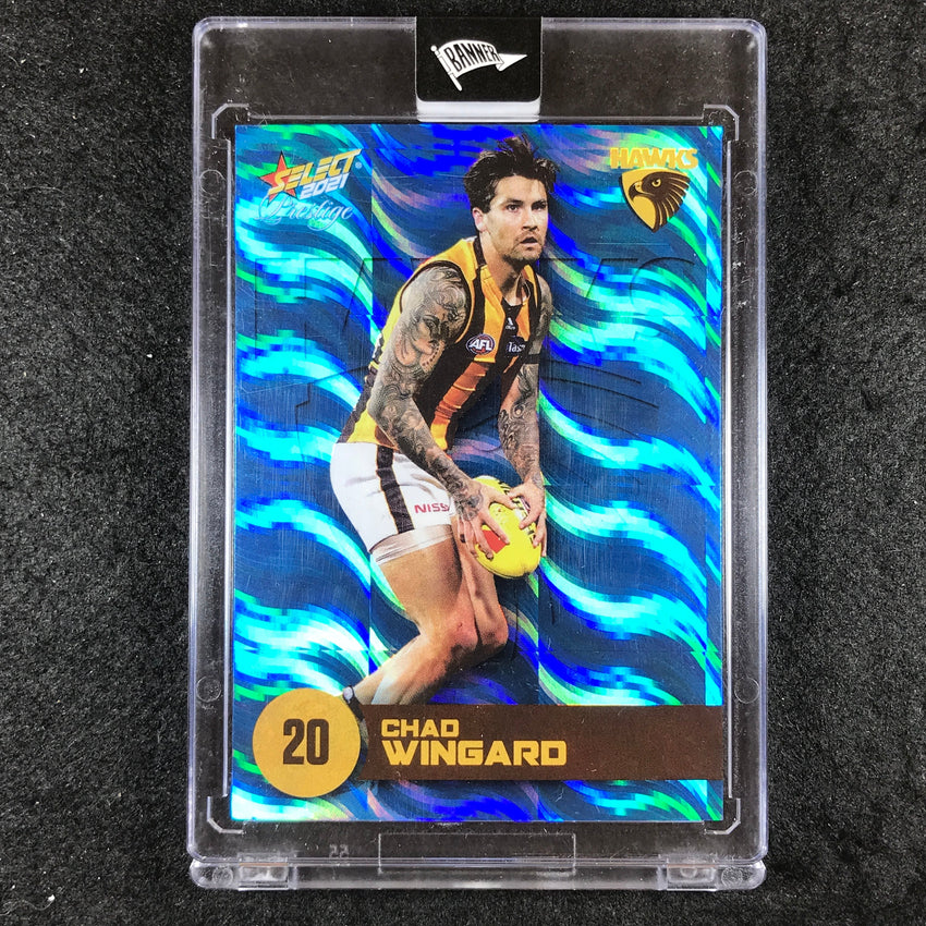2021 Select AFL Prestige CHAD WINGARD Blue 113/125