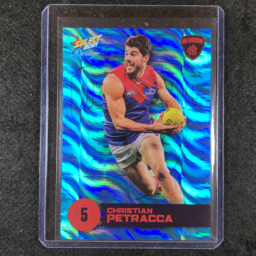 2021 Select AFL Prestige CHRISTIAN PETRACCA Blue 24/125