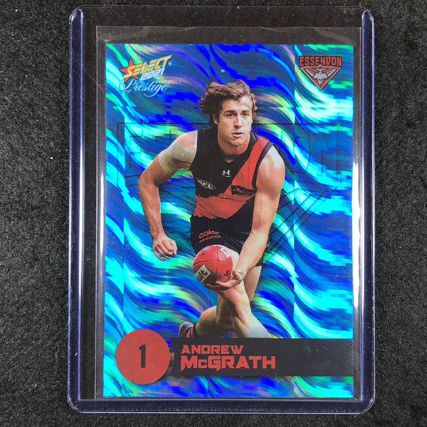 2021 Select AFL Prestige ANDREW MCGRATH Blue 92/125
