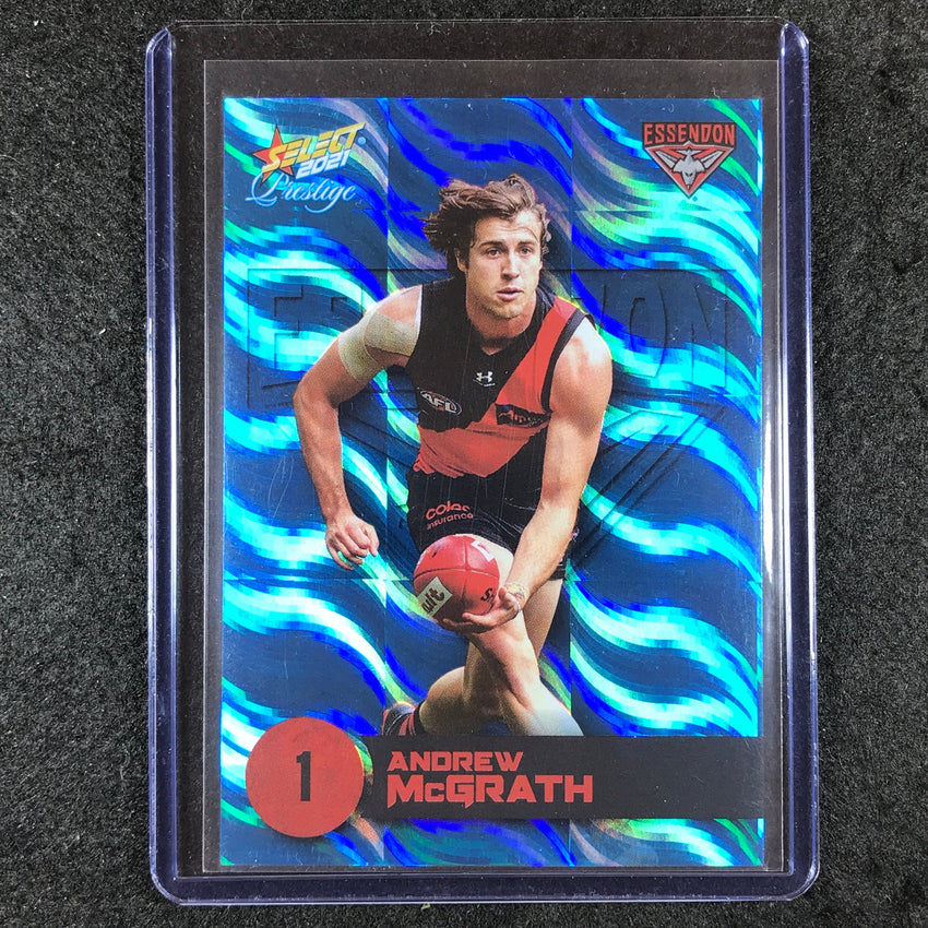 2021 Select AFL Prestige ANDREW MCGRATH Blue 23/125