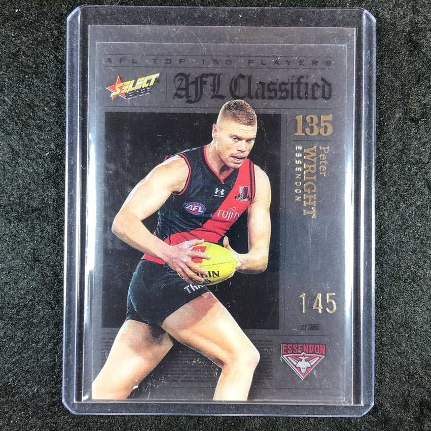 2023 Select AFL Footy Stars PETER WRIGHT AFL Classified 145/365