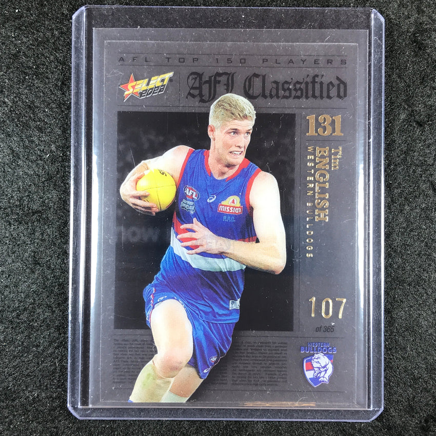 2023 Select AFL Footy Stars TIM ENGLISH AFL Classified 107/365