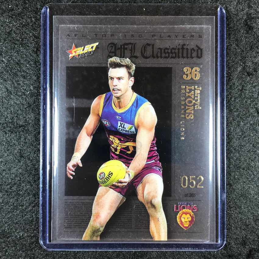 2023 Select AFL Footy Stars JARRYD LYONS AFL Classified 52/365