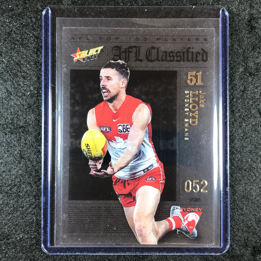 2023 Select AFL Footy Stars JAKE LLOYD AFL Classified 52/365