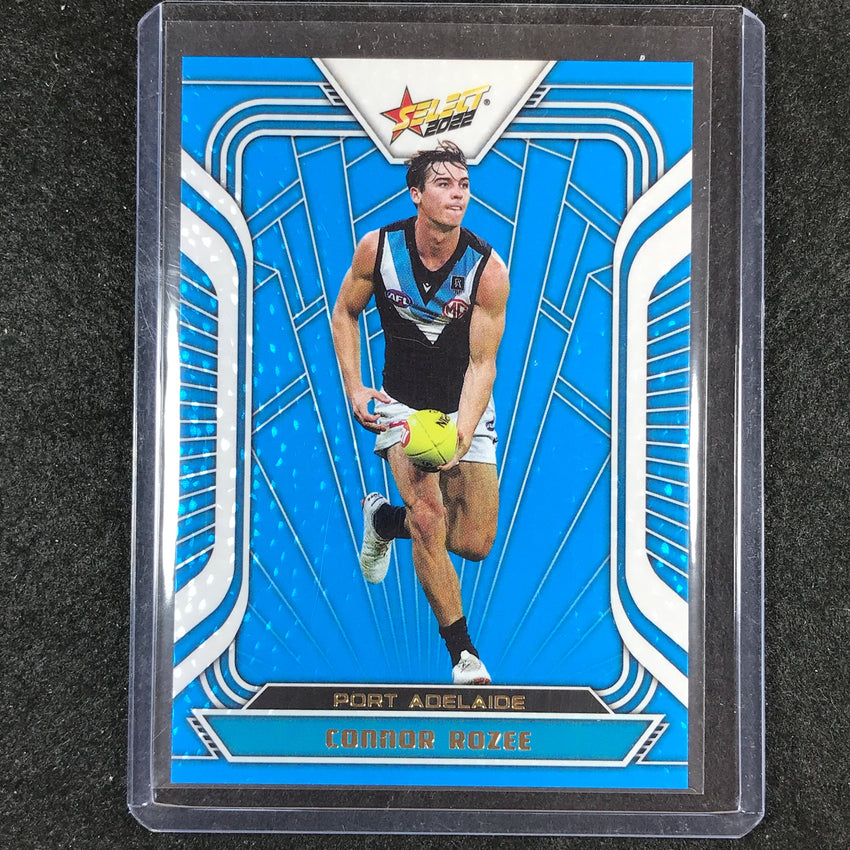2022 Select AFL Footy Stars CONNOR ROZEE Fractured Arctic Blue 35/190