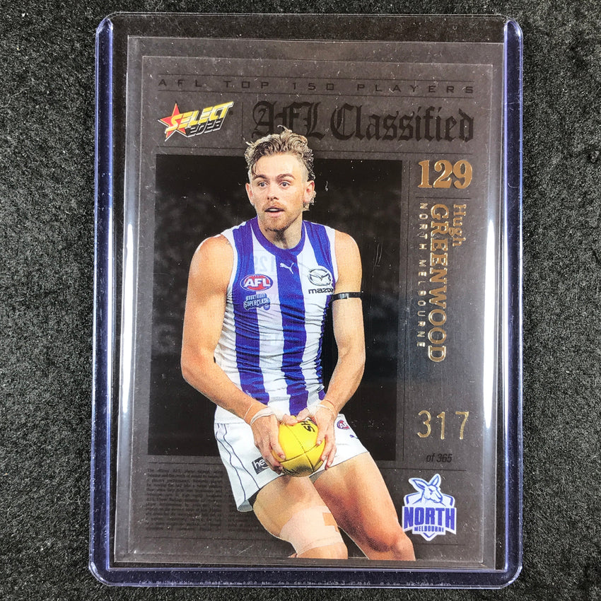 2023 Select AFL Footy Stars HUGH GREENWOOD AFL Classified 317/3565