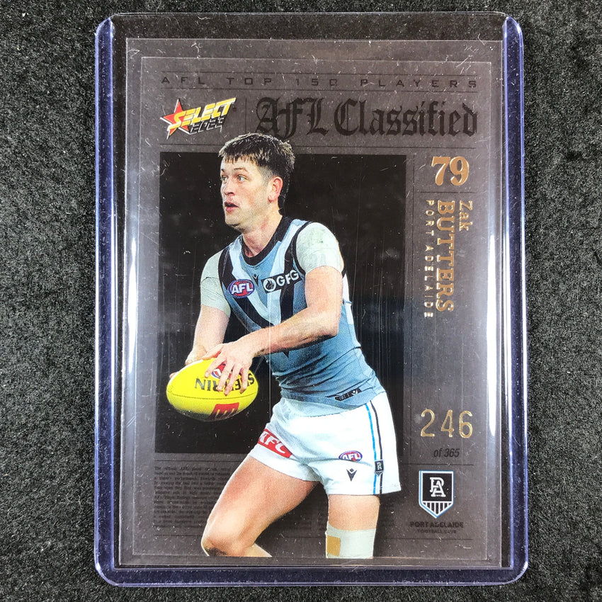 2023 Select AFL Footy Stars ZAK BUTTERS AFL Classified 46/365