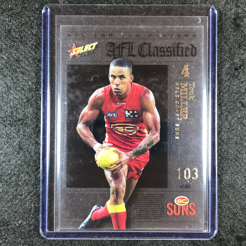 2023 Select AFL Footy Stars BRANDON MILLER AFL Classified 103/365