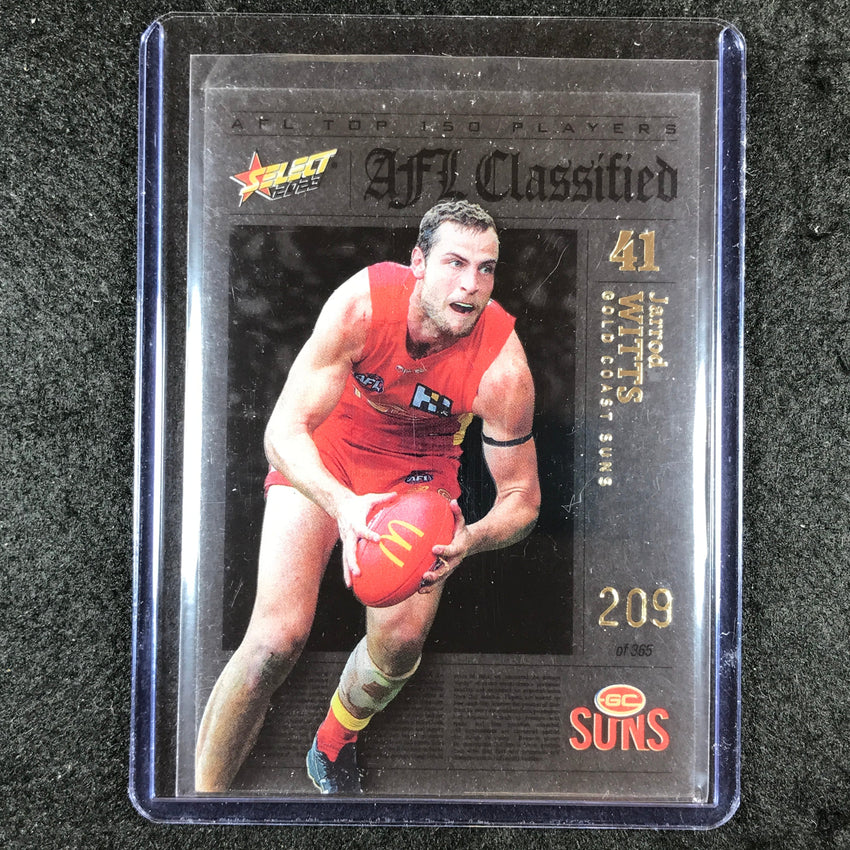 2023 Select AFL Footy Stars JARROD WITTS AFL Classified 209/365