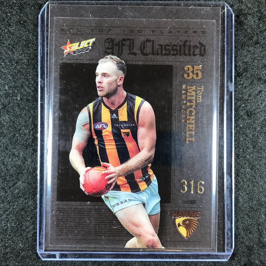 2023 Select AFL Footy Stars TOM MITCHELL AFL Classified 316/365