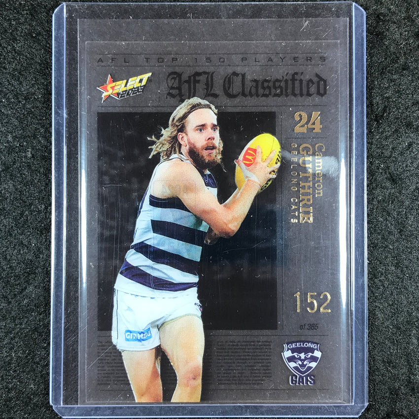 2023 Select AFL Footy Stars CAMERON GUTHRIE AFL Classified 152/365