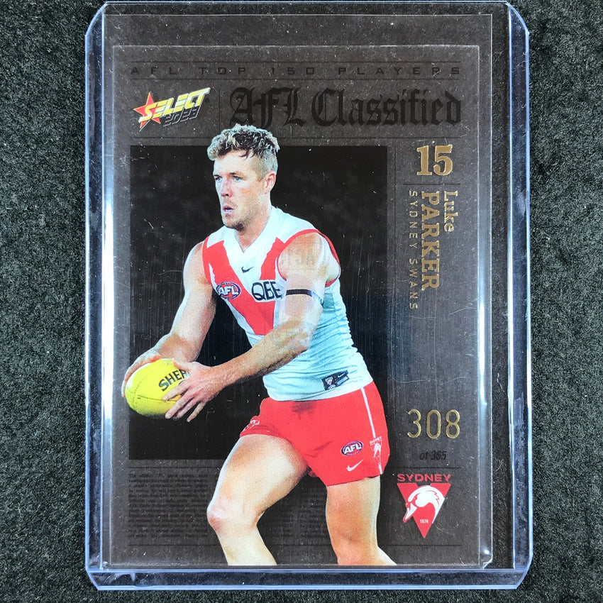 2023 Select AFL Footy Stars LUKE PARKER AFL Classified 308/365