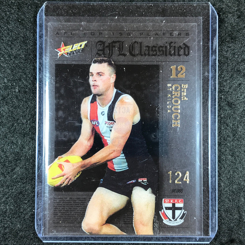 2023 Select AFL Footy Stars BRAD CROUCH AFL Classified 124/365