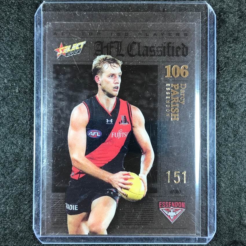 2023 Select AFL Footy Stars DARCY PARISH AFL Classified 151/365