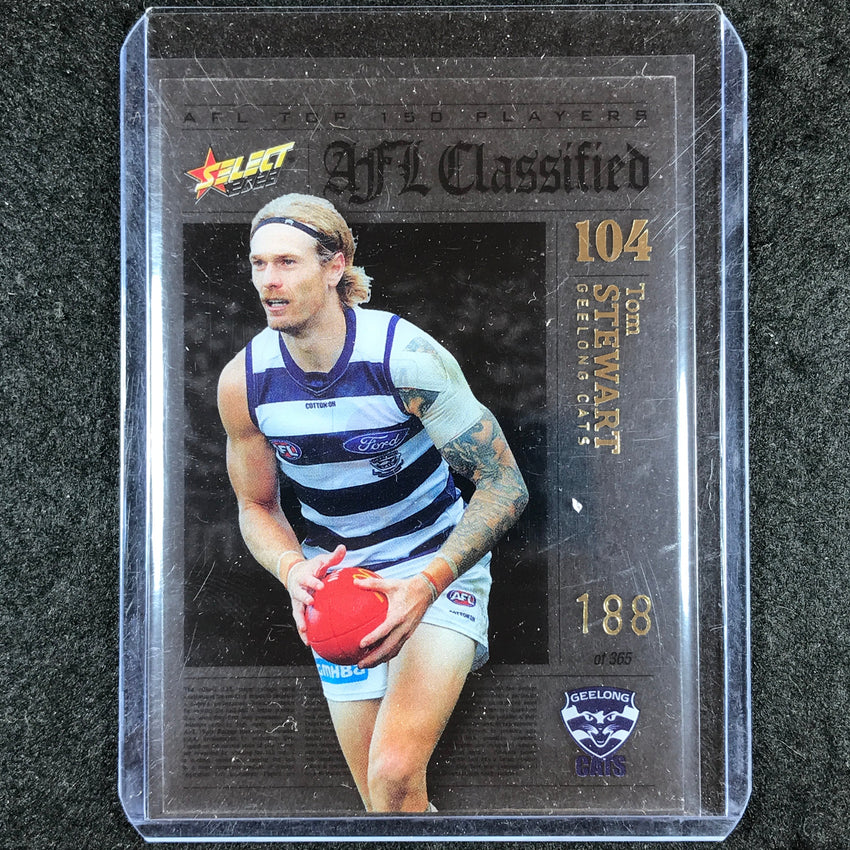 2023 Select AFL Footy Stars TOM STEWART AFL Classified 188/365