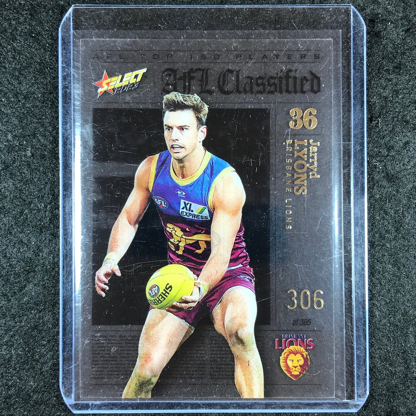 2023 Select AFL Footy Stars JARRYD LYONS AFL Classified 306/365