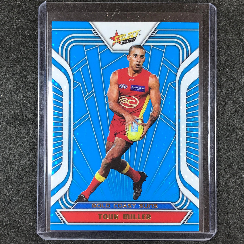 2022 Select AFL Footy Stars TOUK MILLER Fractured Arctic Blue 98/190