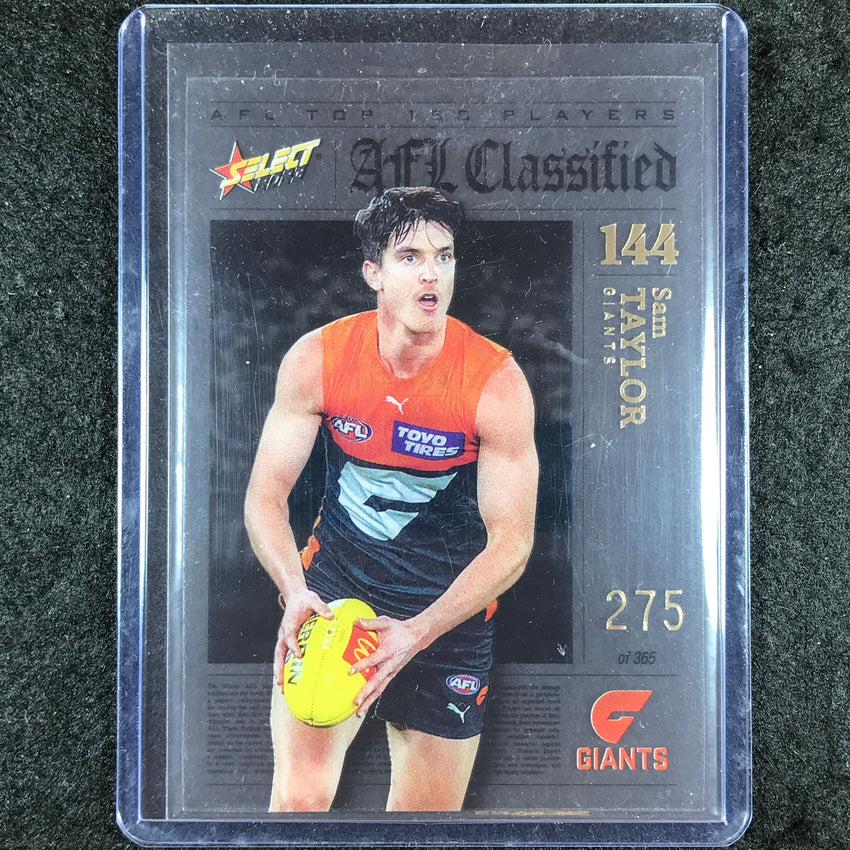 2023 Select AFL Footy Stars SAM TAYLOR AFL Classified 275/365