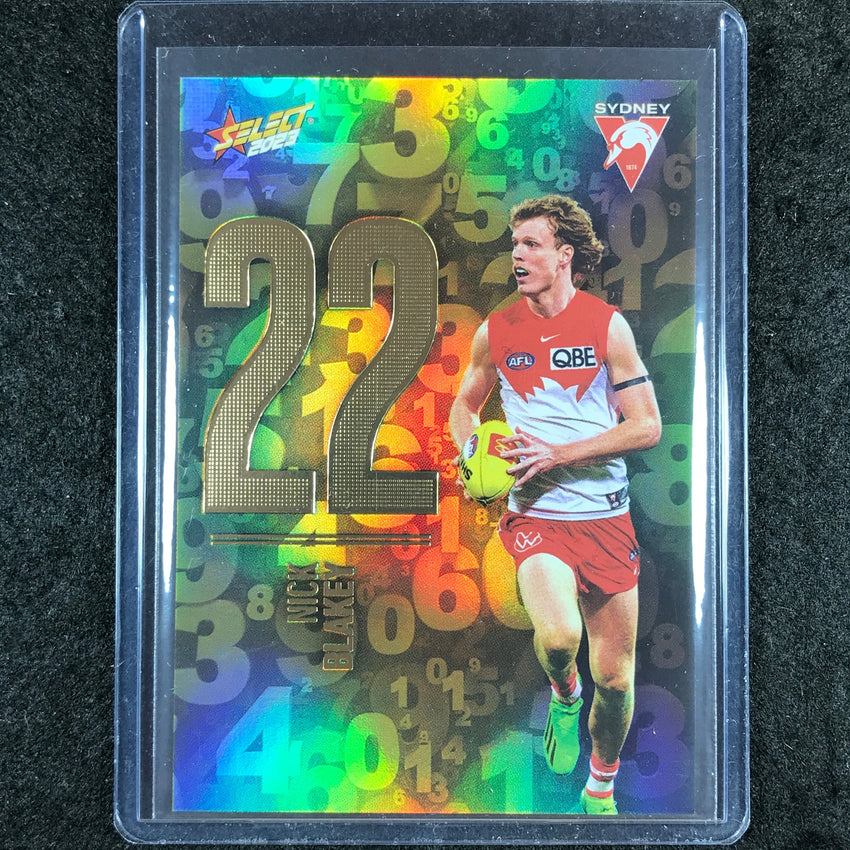 2023 Select AFL Footy Stars NICK BLAKEY Numbers 235/255