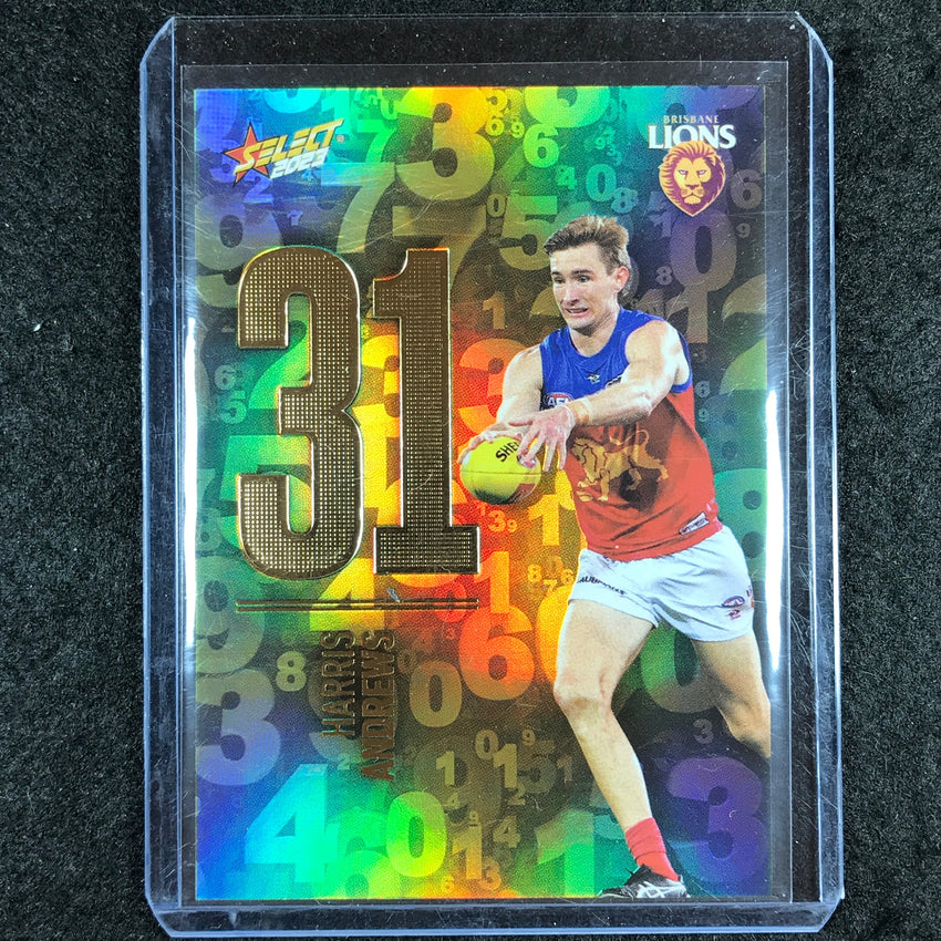 2023 Select AFL Footy Stars HARRIS ANDREWS Numbers 34/255