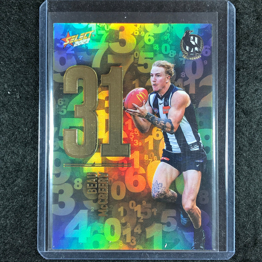 2023 Select AFL Footy Stars BEAU MCCREERY Numbers 137/255
