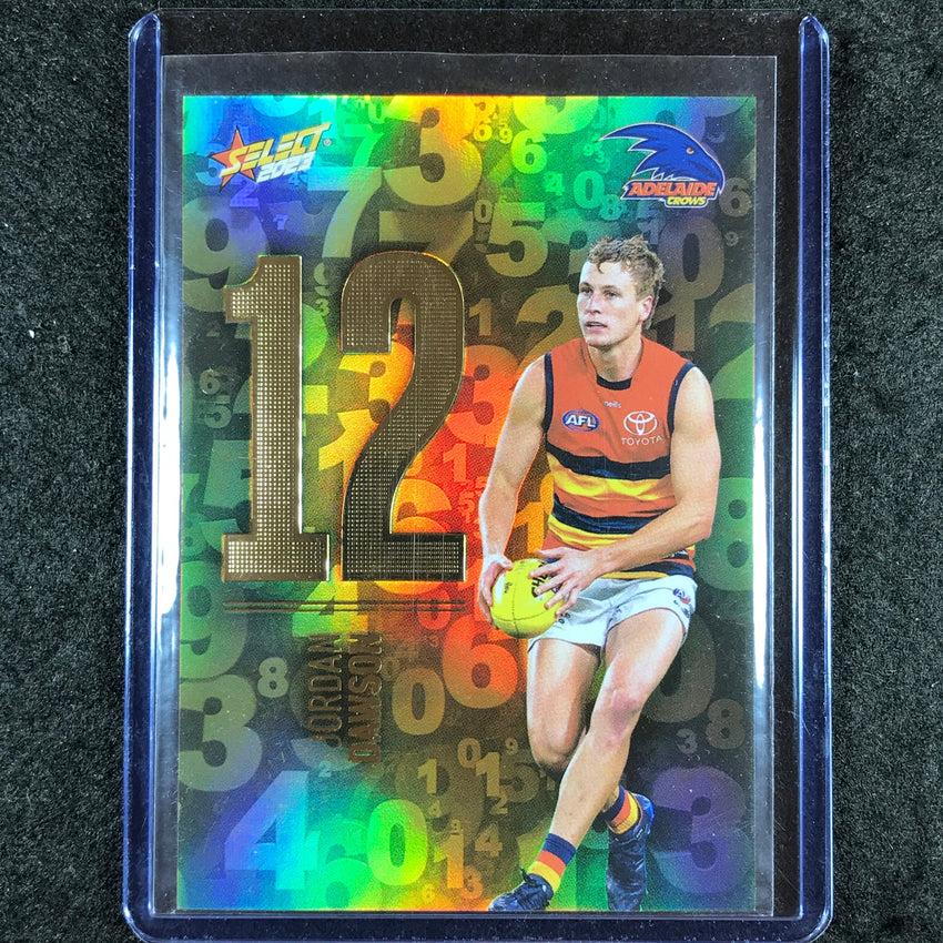 2023 Select AFL Footy Stars JORDAN DAWSON Numbers 157/255