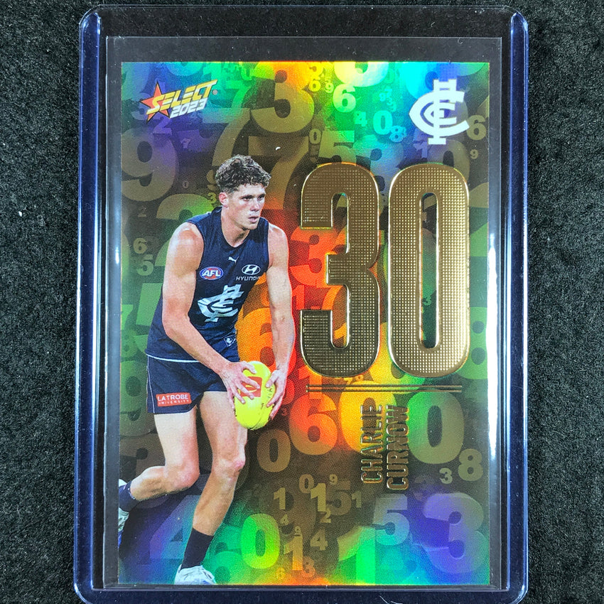 2023 Select AFL Footy Stars CHARLIE CURNOW Numbers 55/255