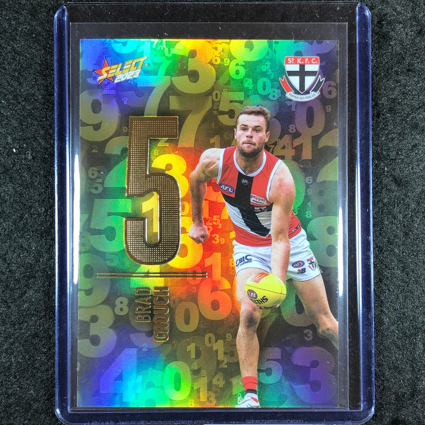 2023 Select AFL Footy Stars BRAD CROUCH Numbers 46/255